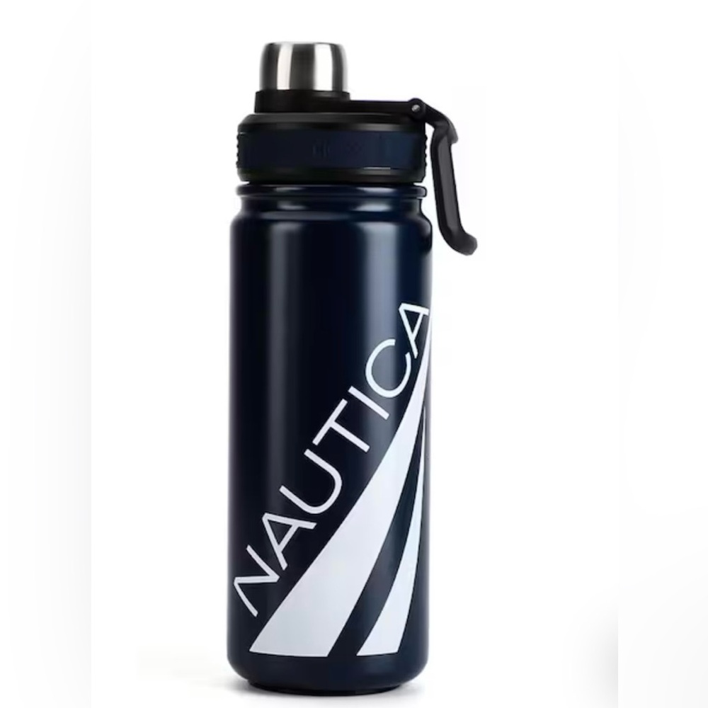 NWT Nautica Double-Walled Stainless Steel Water Bottle
